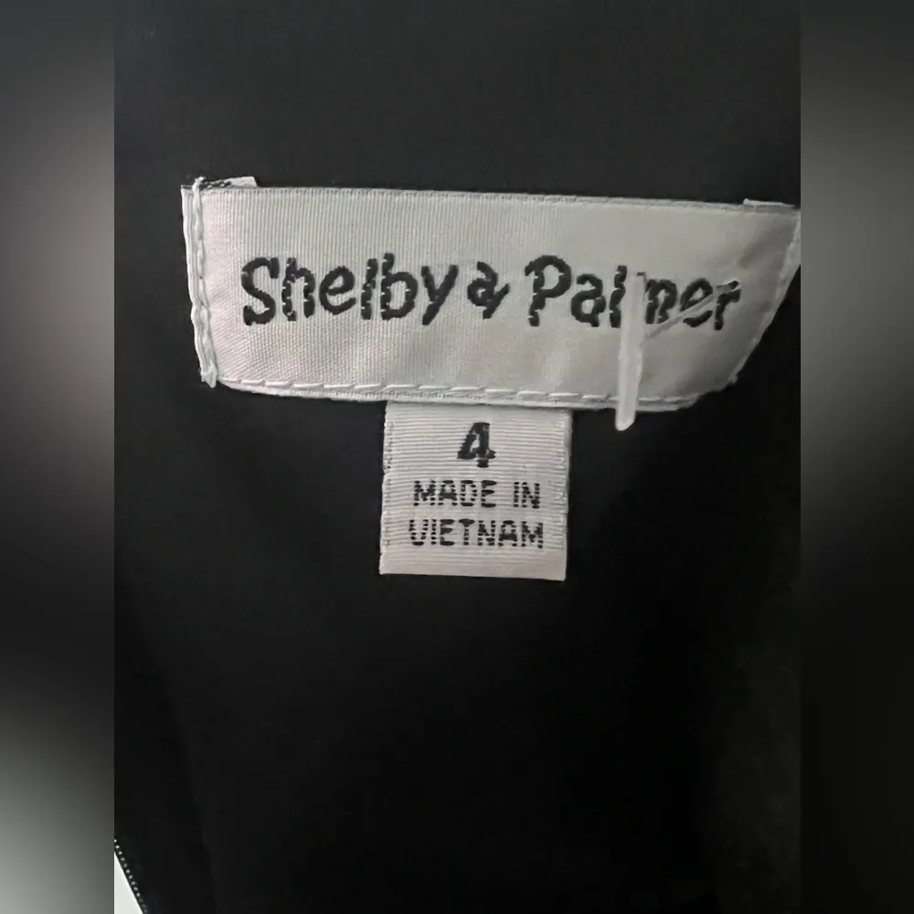 SHELBY & PALMER Dress Sleeveless Faux Leather dress NWT - Image 3