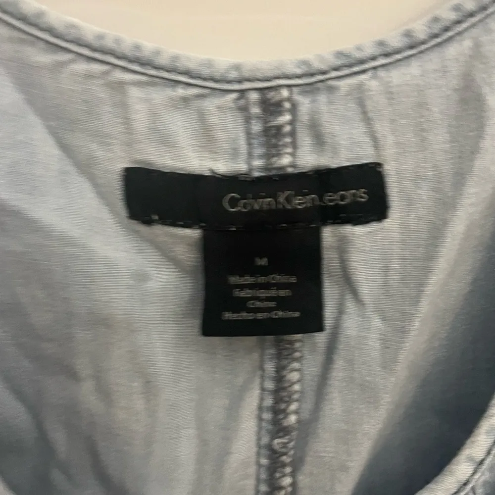 Calvin klein denim short romper medium - Image 2