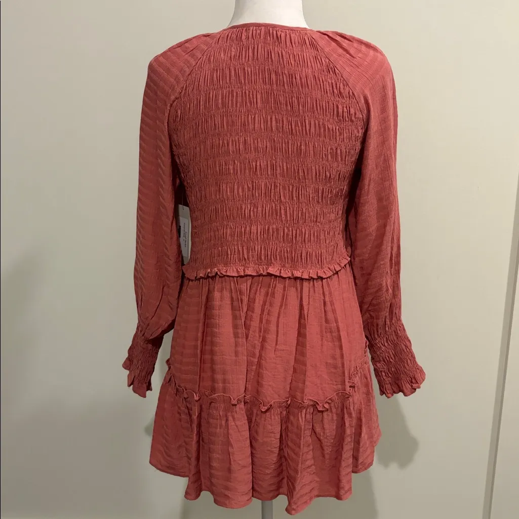 New With Tags C’Isa Lizard Thicket Tunic Top Sz M Pink Size M - Image 4