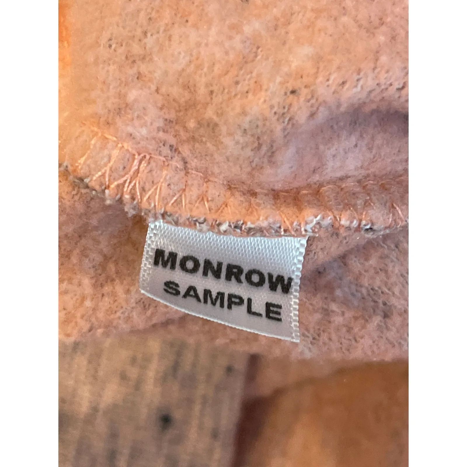 Monrow Get High on Life‎ Heather Pink Sweatshirt Large - Image 6