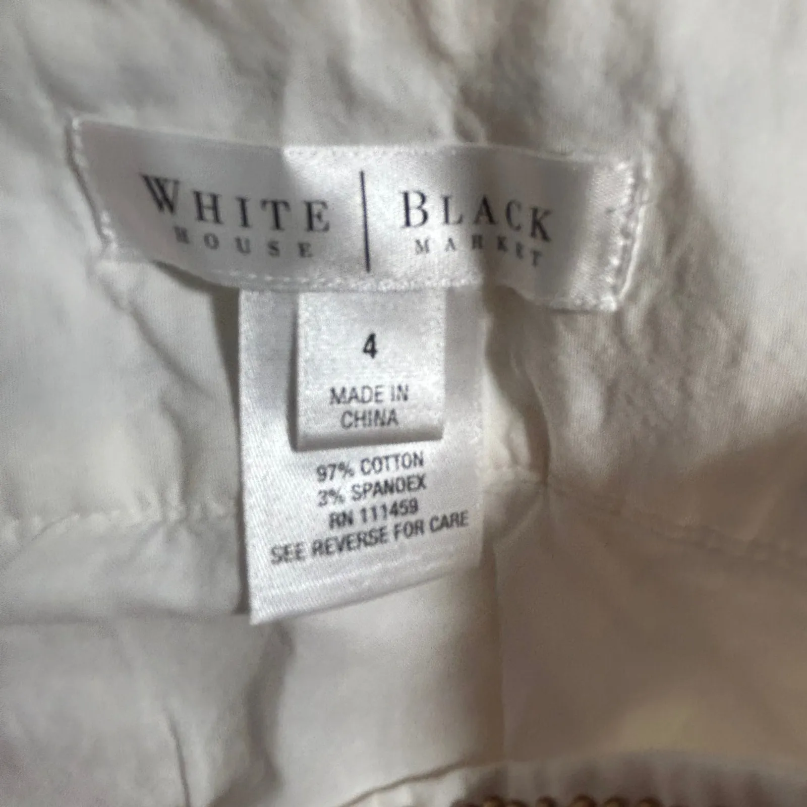 White House Black Market Embroidered Beaded Pleated Midi Skirt Womens Size 4 - Image 3