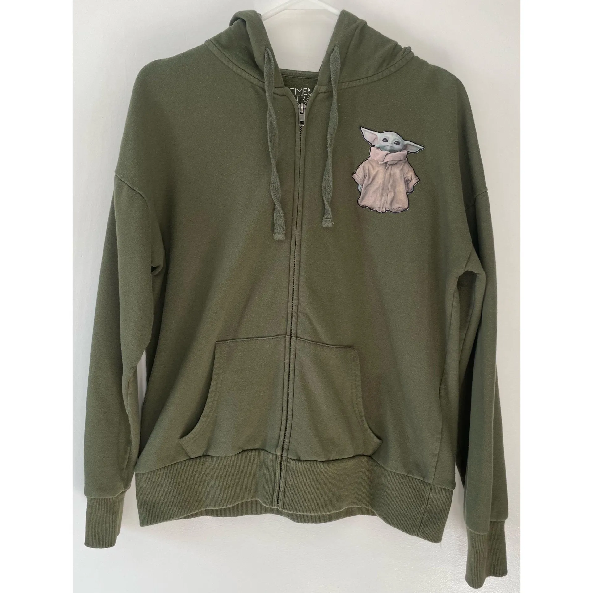 Green Baby Yoda Hooded Sweatshirt  - Image 14