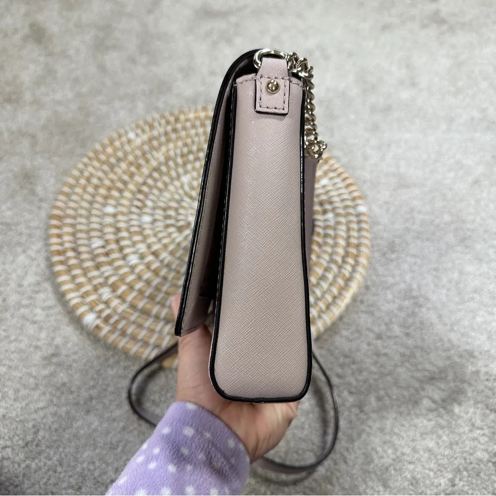 NWT Kate Spade Tilden Place Alek Crossbody Bag Soft Saffiano Leather Plum Dawn - Image 13