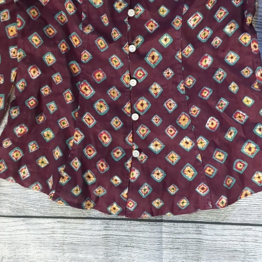 Polo Ralph Lauren linen top size 2 Green - Image 2