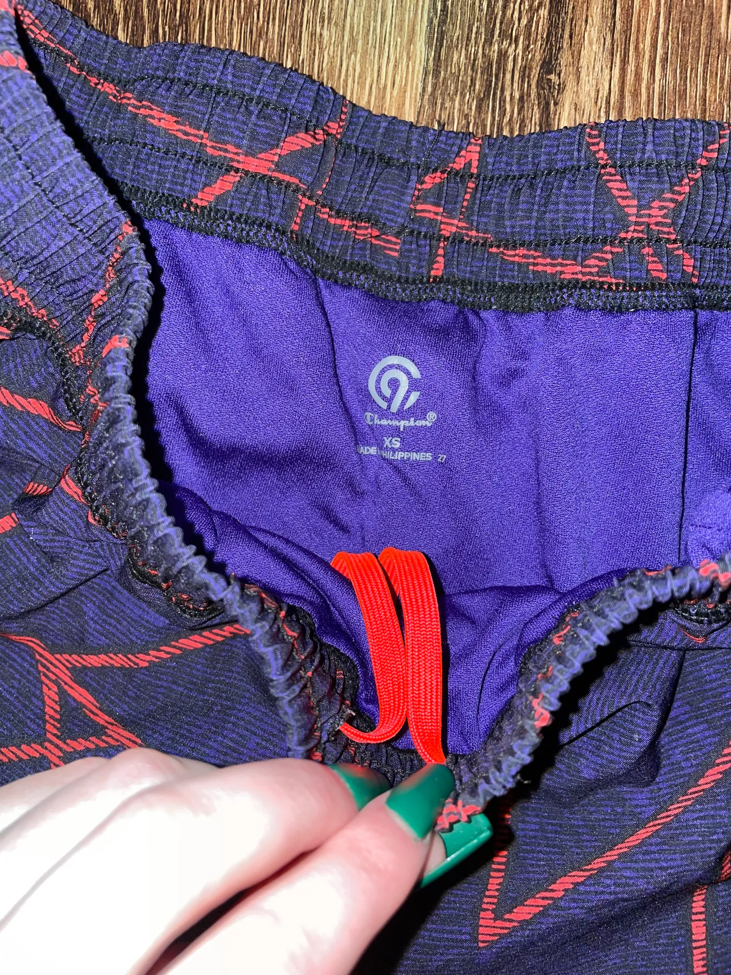 Champion Blue Athletic Shorts - Image 3