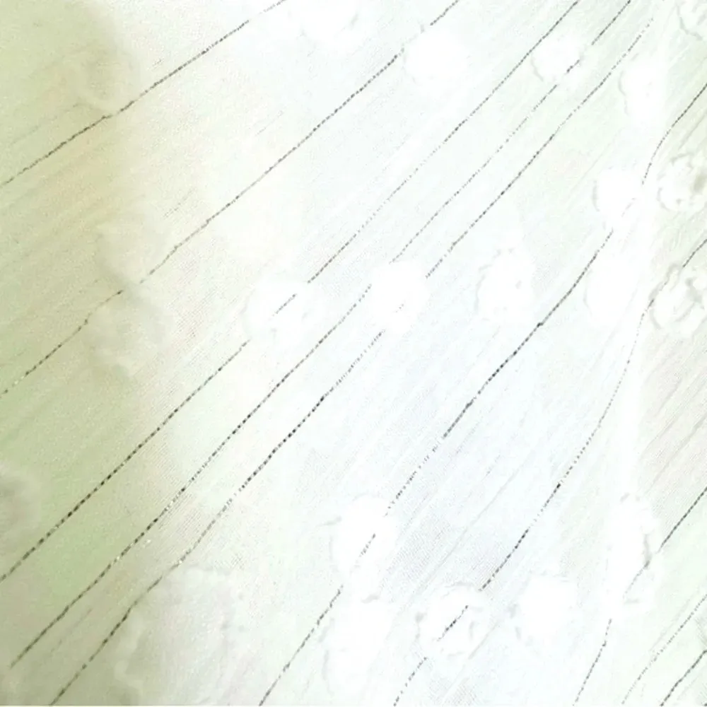 MISA Bita White Clip Dot Ruffle off Shoulder Harem Jumpsuit White Size S NWT - Image 5