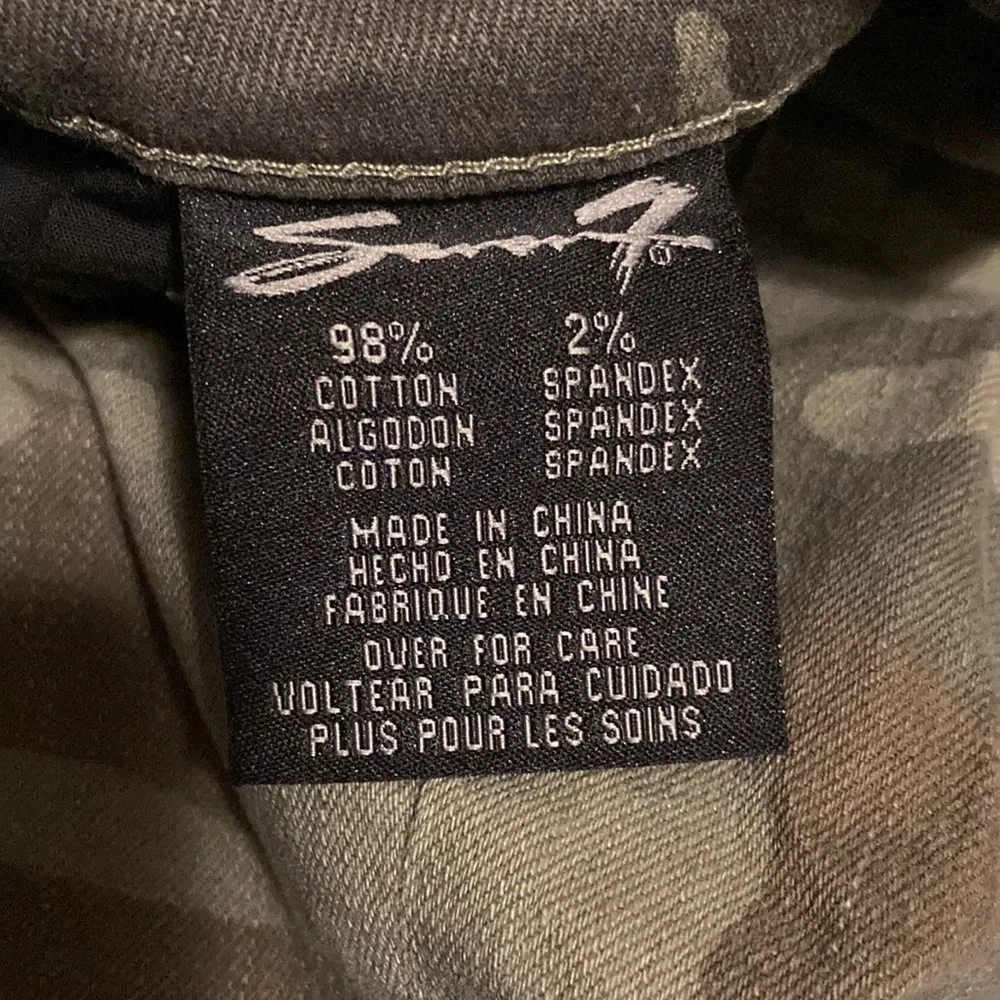 SEVEN 7 Jeans Women’s Size 8 Camouflage Skinny Jeans Distressed - Image 10