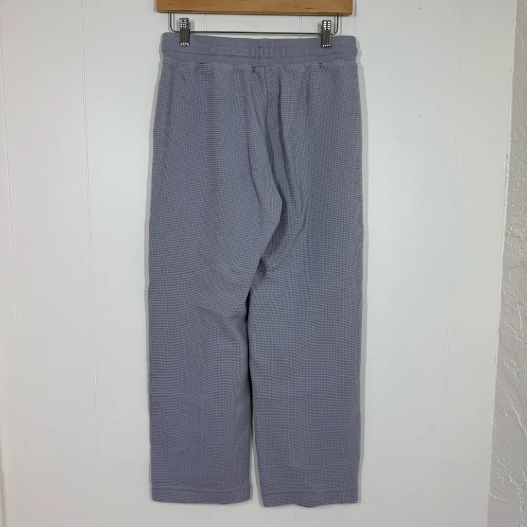 Madewell Lavender Textured Waffle Straight Sweatpants - Image 9