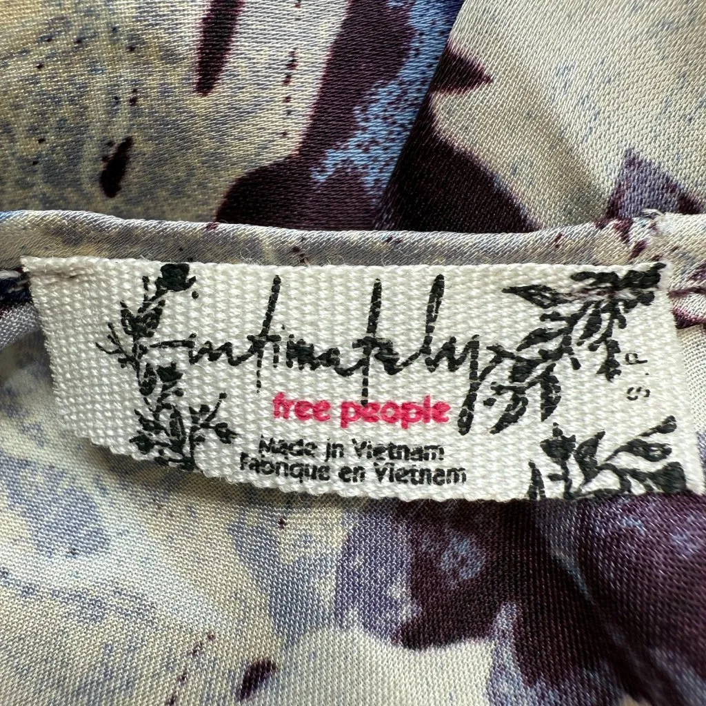 Free People Intimately FP Worth The Wait Floral Maxi Slip Dress Women Small NWOT - Image 14