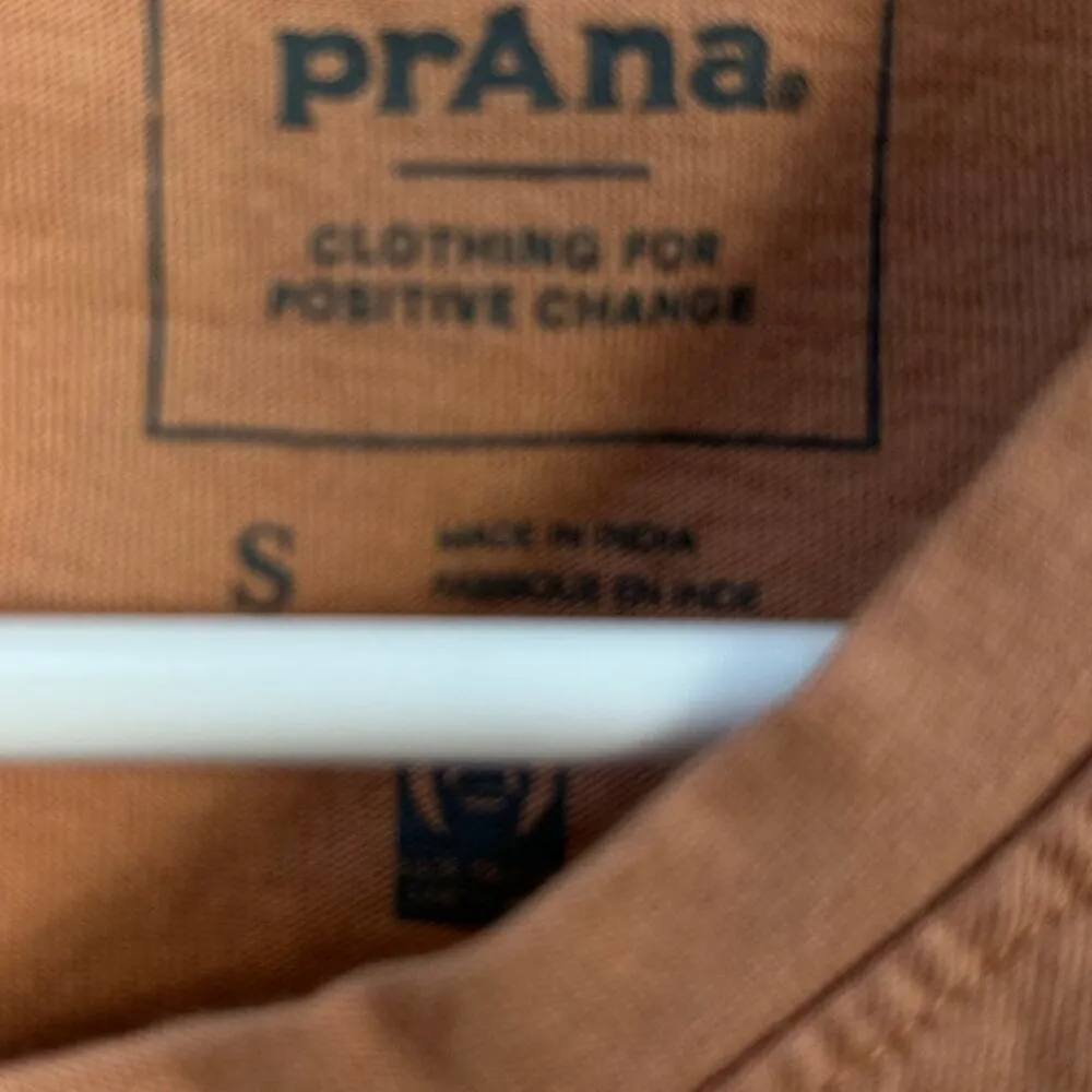 Prana Brown Striped Tank size S - Image 6