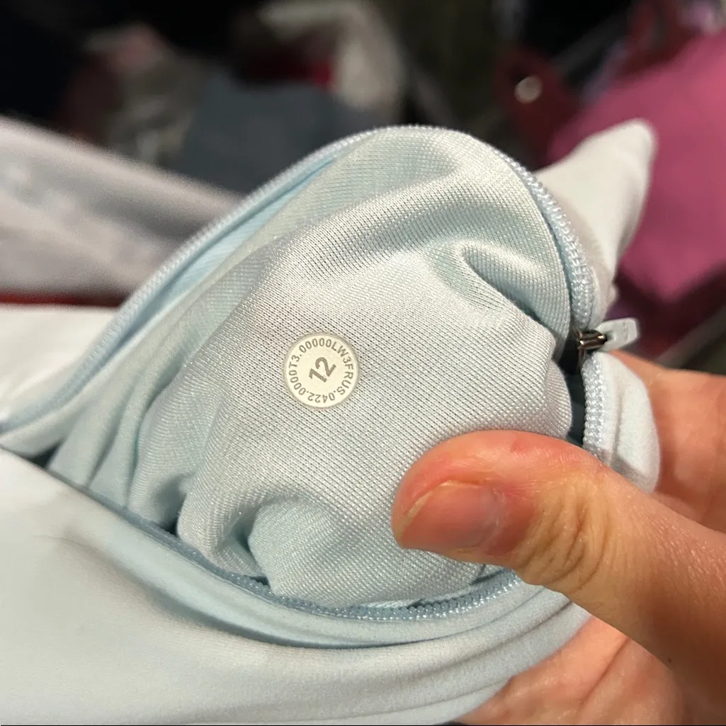 Lululemon 24.  Nulu Cropped Define Jacket Powder Blue - Image 4