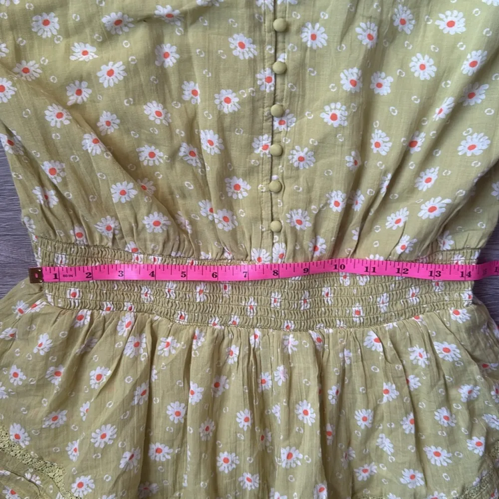 NEW Aerie  Floral Rock 'n' Ruffle Mini Dress Large - Image 8