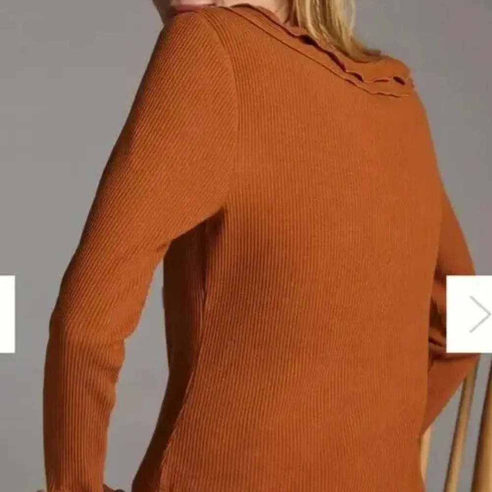 Anthropologie | Maeve Ruffle Tie Front Blouse - Image 2