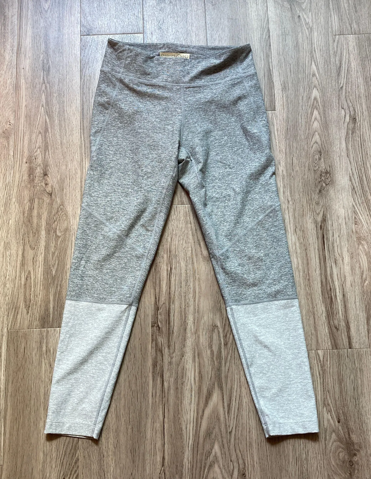 Outdoor Voices 7/8 Dipped Warmup Leggings Size L - Image 3