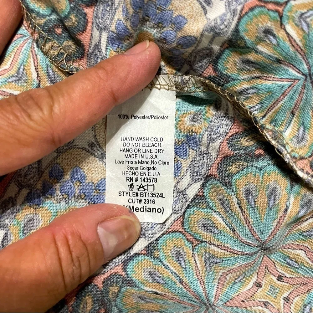 Black Head Shelby crop tie Kimono size M - Image 6