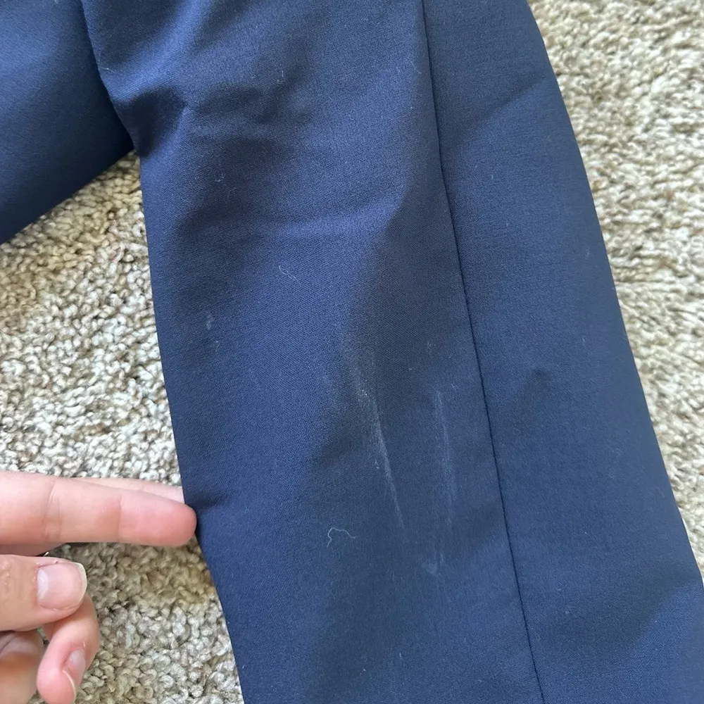 J. Crew Suiting Dress and Blazer Wool Tollegno 1900 Bi-Stretch Navy 14 - Image 8