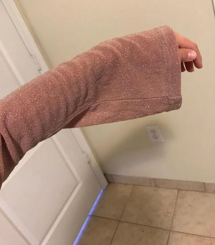 Sparkly Pink Romper - Image 4