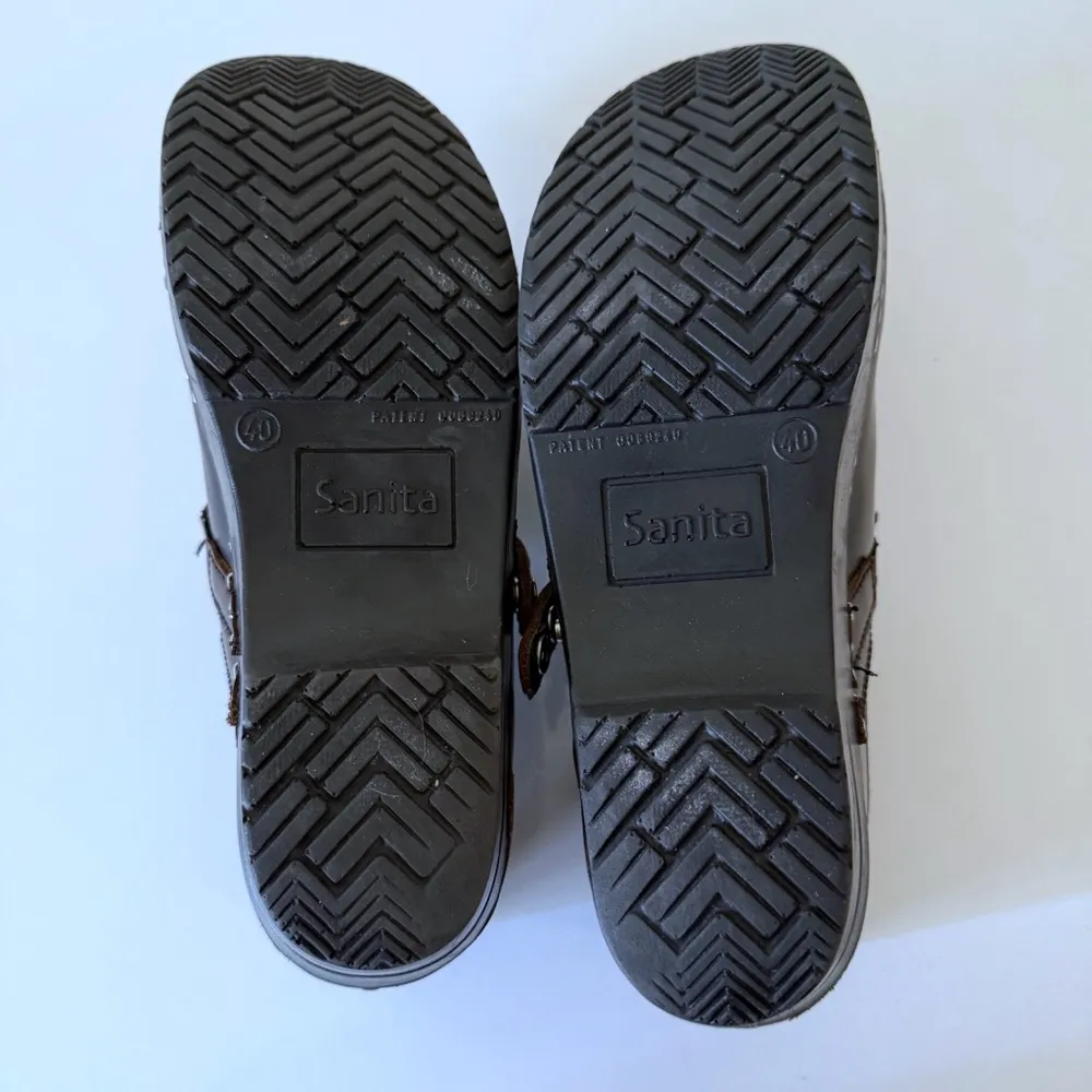 Sanita Dally Brown Clogs Mules Women's 40 US 9 - Image 8