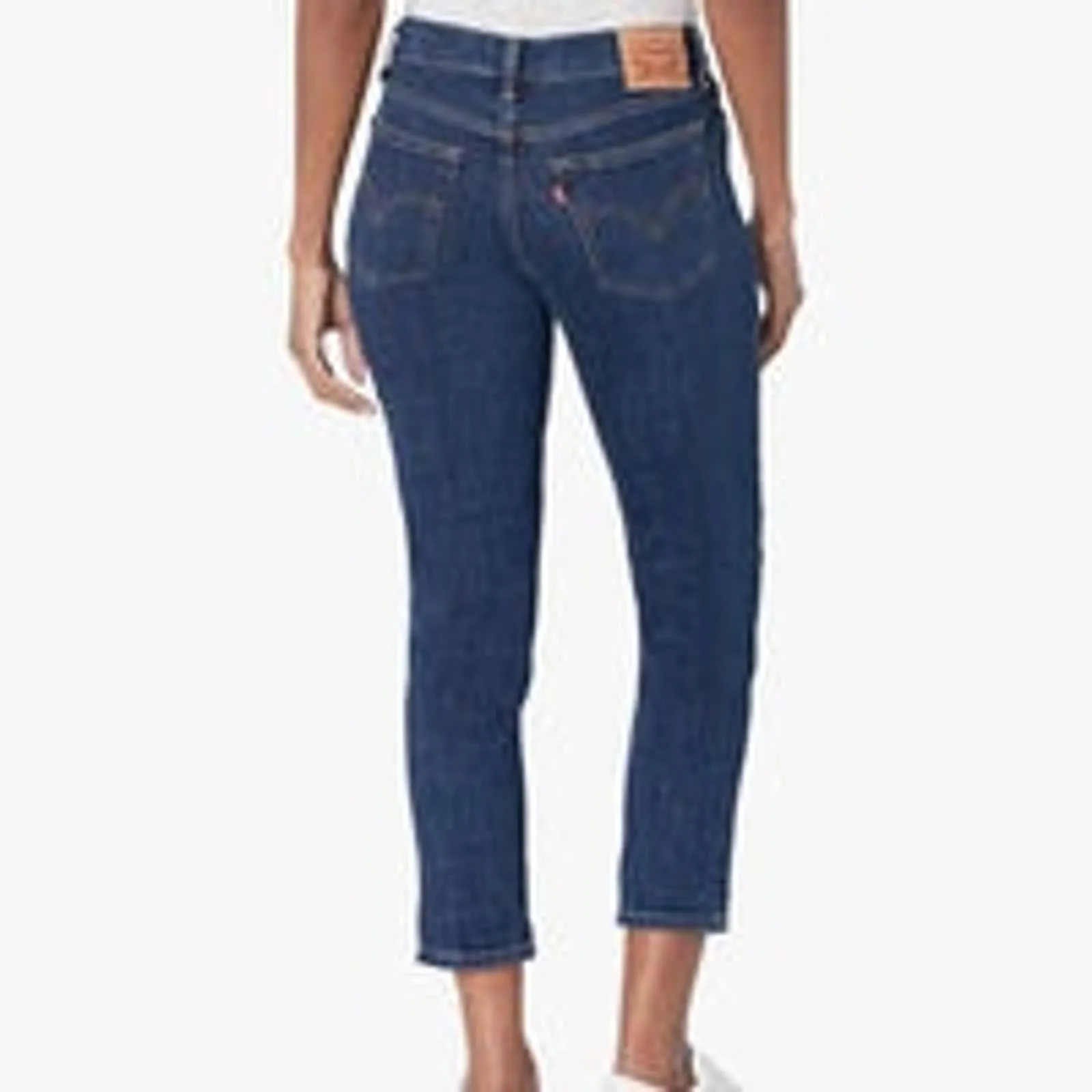 Levi Strauss Women’s Mid Rise Boyfriend Denim‎ Medium Wash Jeans Size 31 - Image 2