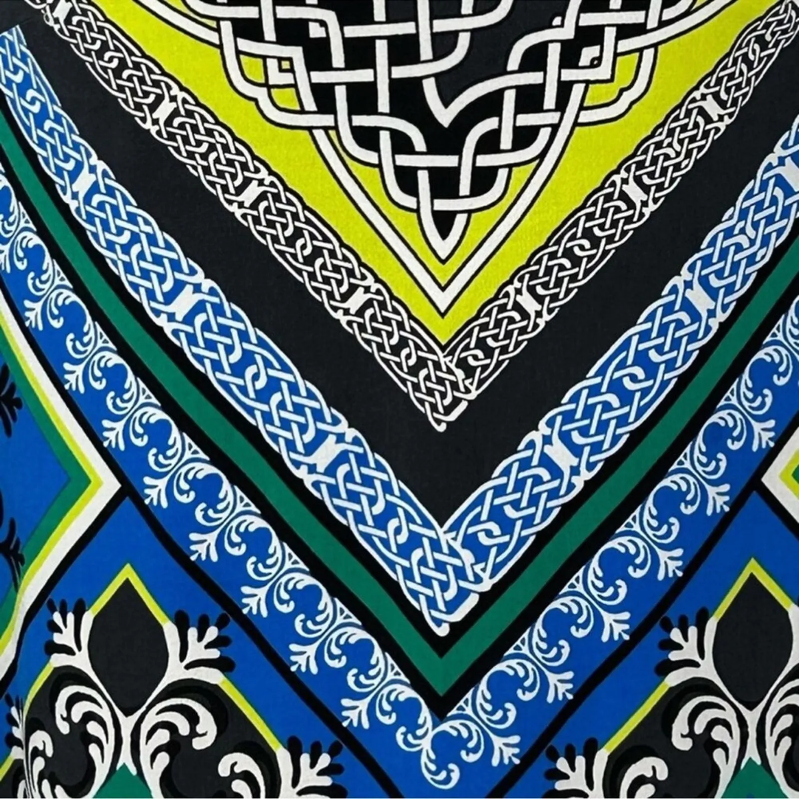 Laundry by Shelli Segal Psychedelic Retro Shift Dress Size Small - Image 15