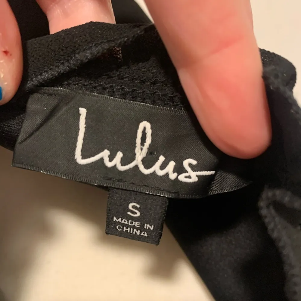 Lulu’s | All the Frills off shoulder dress - Image 3