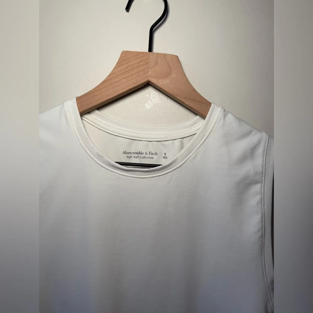 cotton seamless crewneck tank top bodysuit white small - Image 12