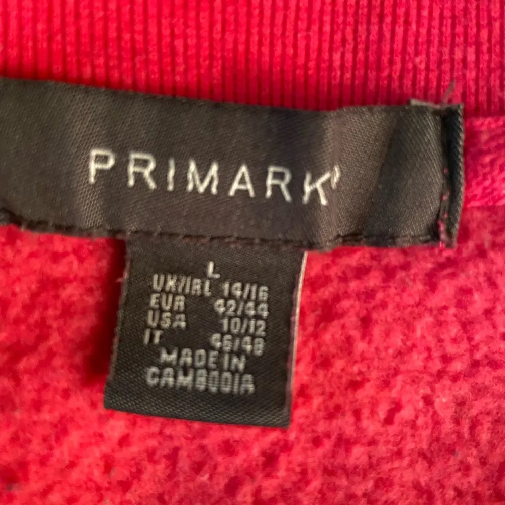 Cropped Pink Sweatshirt size Large - Image 2