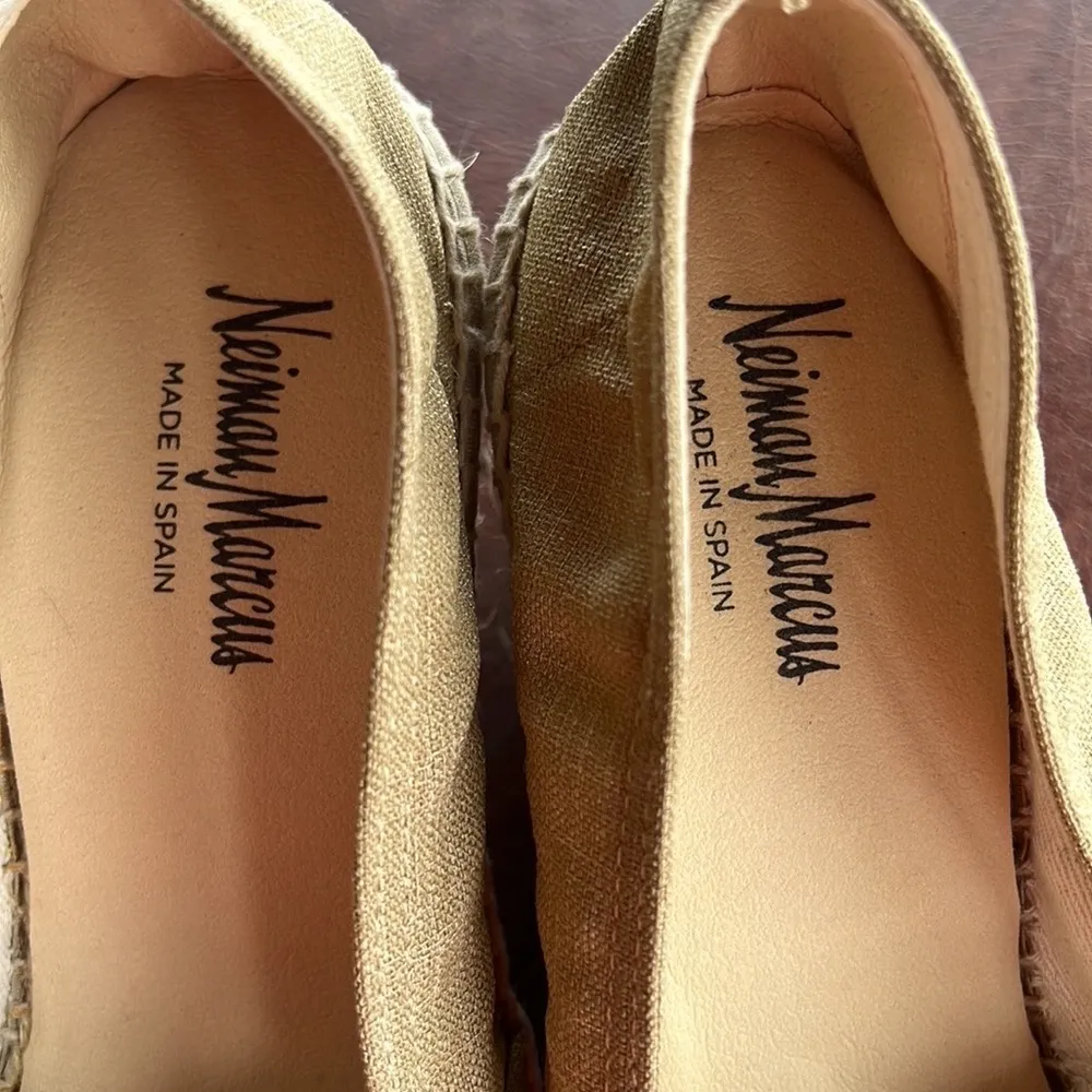 Neiman Marcus  Espadrille Wedges - Image 7