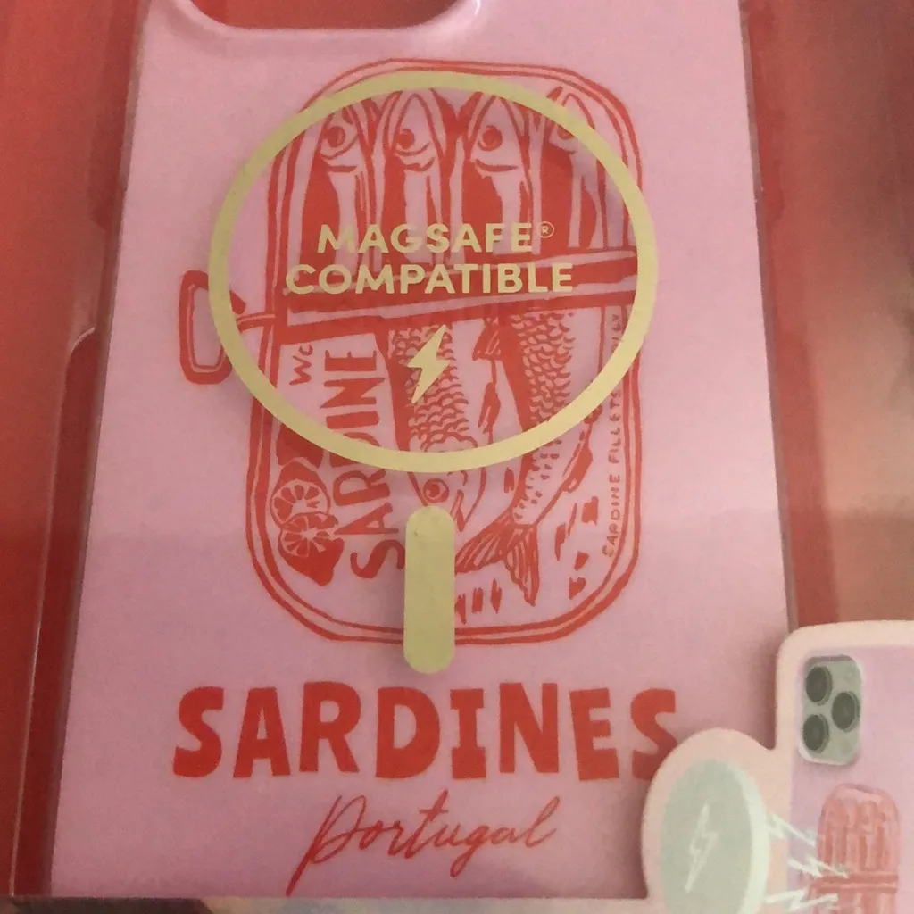 Sardines nwt Portugal Pink iPhone 15 Pro Max Case MagSafe Compatible Xo poppy - Image 2