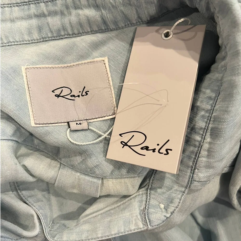 NWT Rails Carter Button Up Top (M) - Image 5