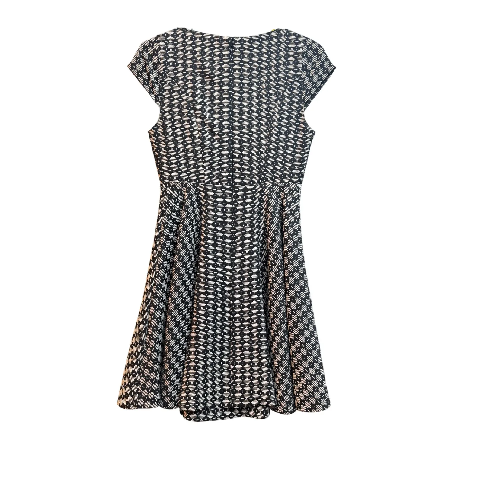 Anthropologie Maeve Jacquard Circle Skater Dress Size‎ 2 - Image 3