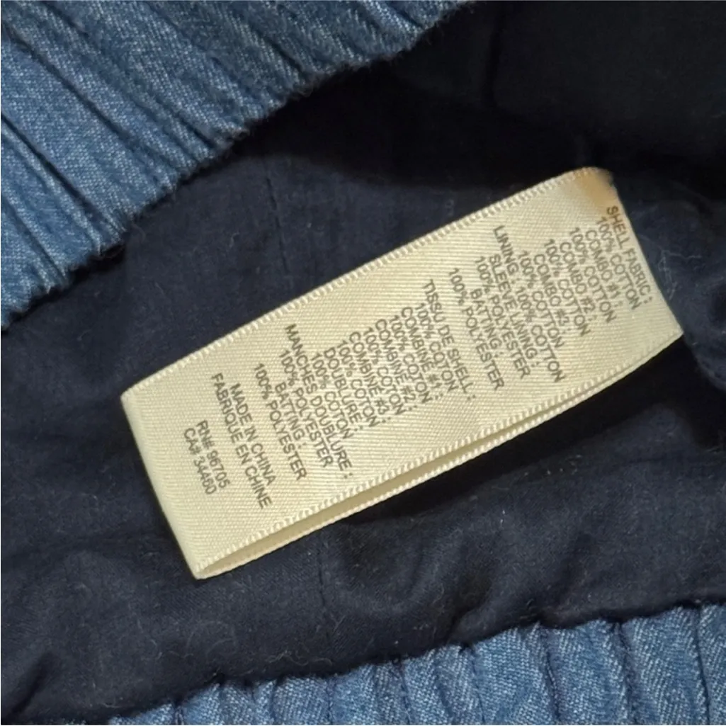 Rebecca Taylor Navy Quilted Blazer - Image 14