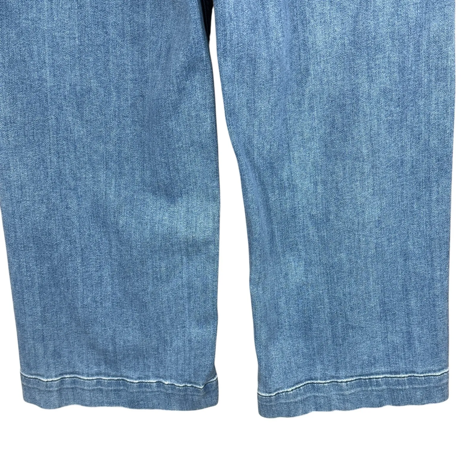 Pilcro and the Letterpress SZ 28 Skipper Wide-Leg Crop Jeans Hi-Rise Stretch - Image 6