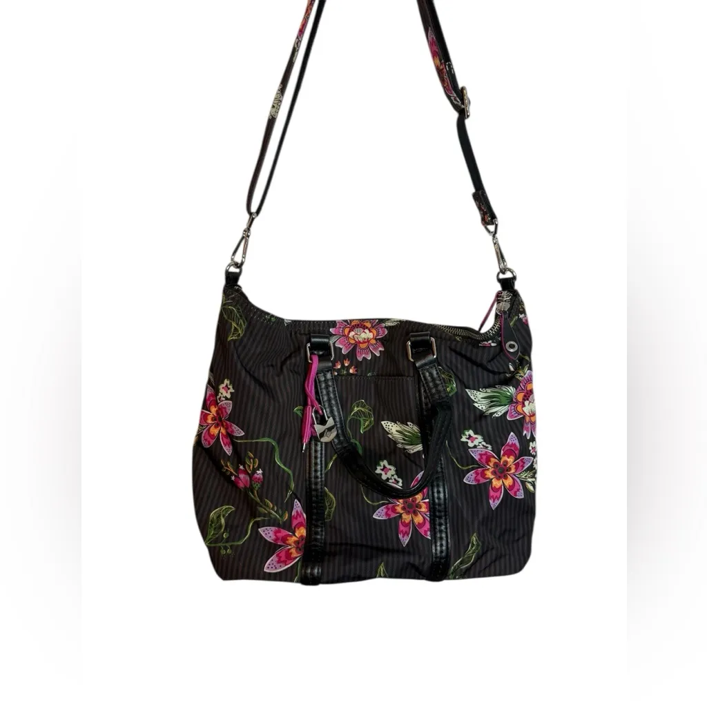 Vera Bradley Floral Midtown Preppy Tote Bag - Image 2