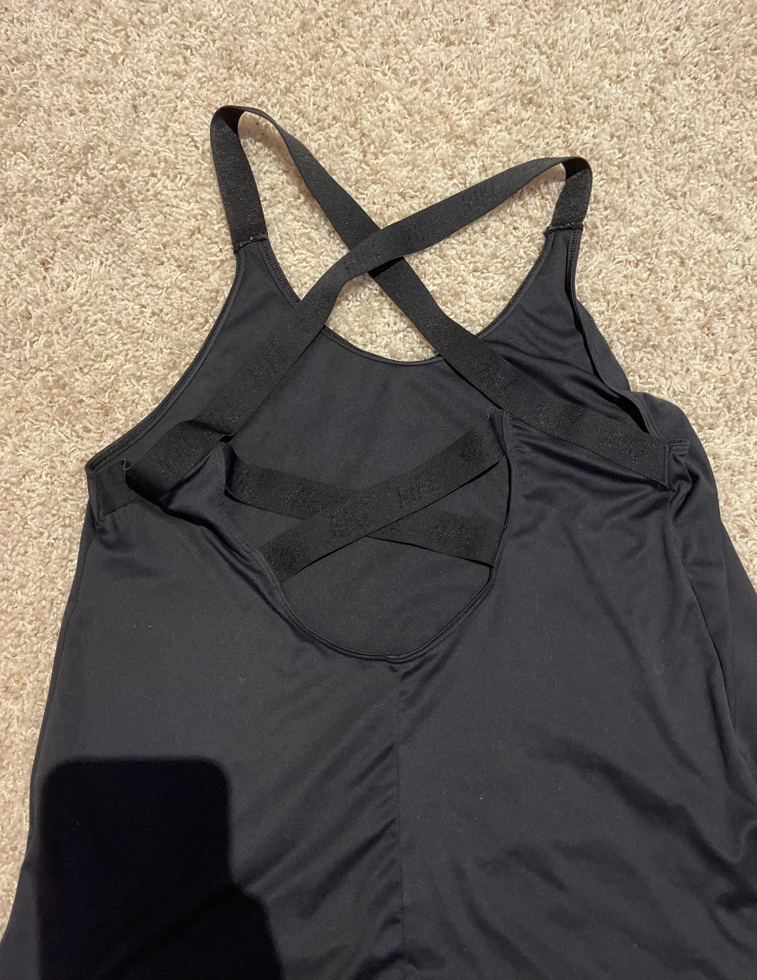 Nike Black Workout Tank Top - Image 2