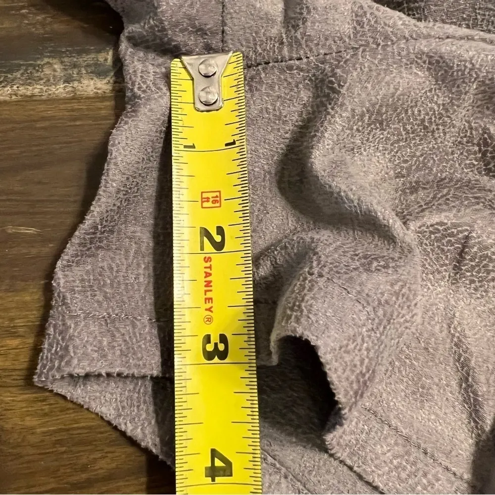 Monrow Textured Shorts Gray Soft Medium Jogger Running Pockets - Image 4