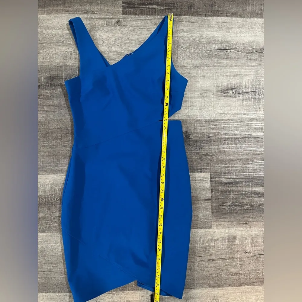 LIKELY Skylar Cut Out Mini Dress in Cobalt Blue - Image 7