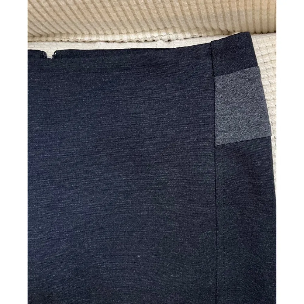 $720 Brunello Cucinelli 38 US 2 0 Gray Pencil Wiggle Skirt Stretch Straight - Image 5
