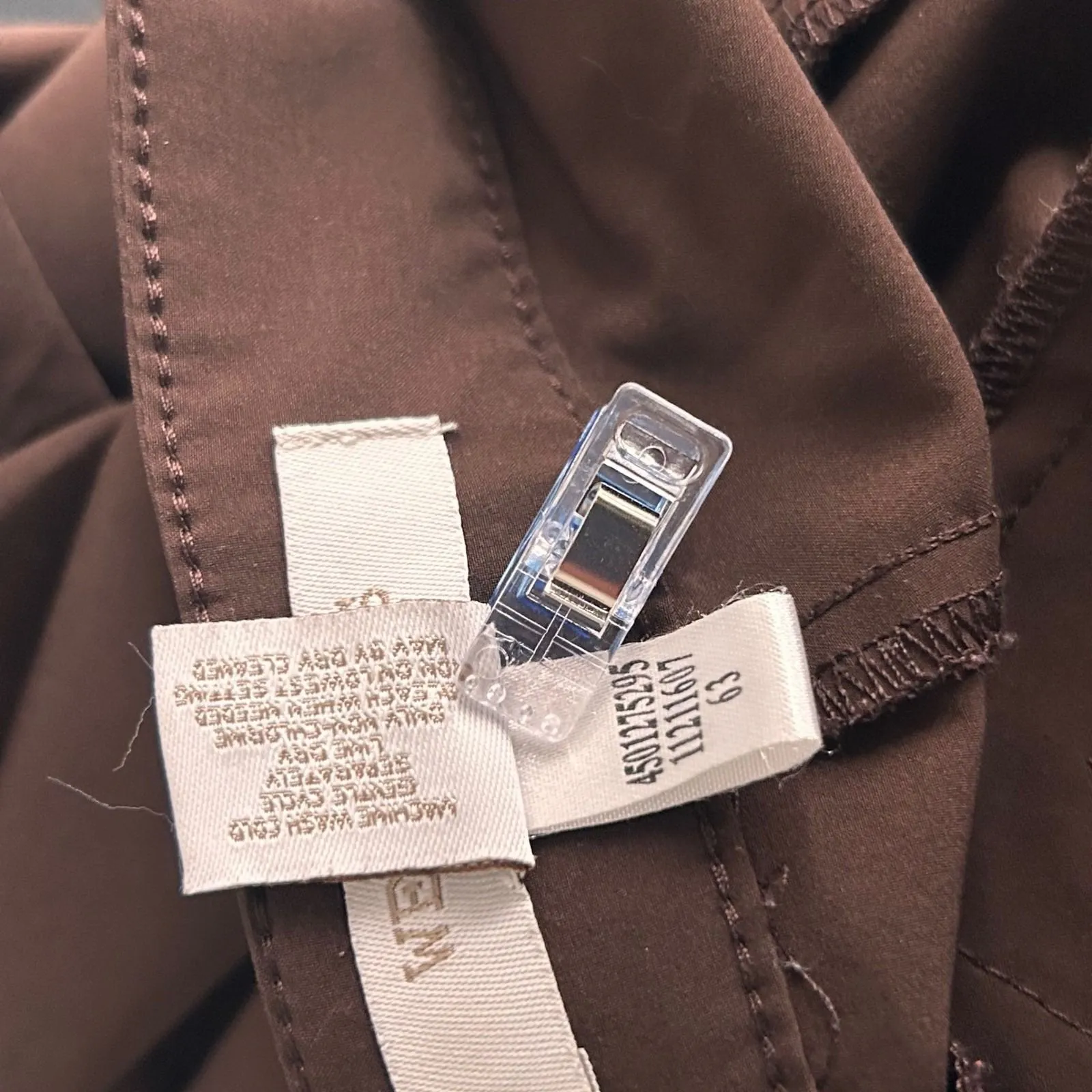 Chicos Pants Chocolate Brown Large or 2 - Image 14