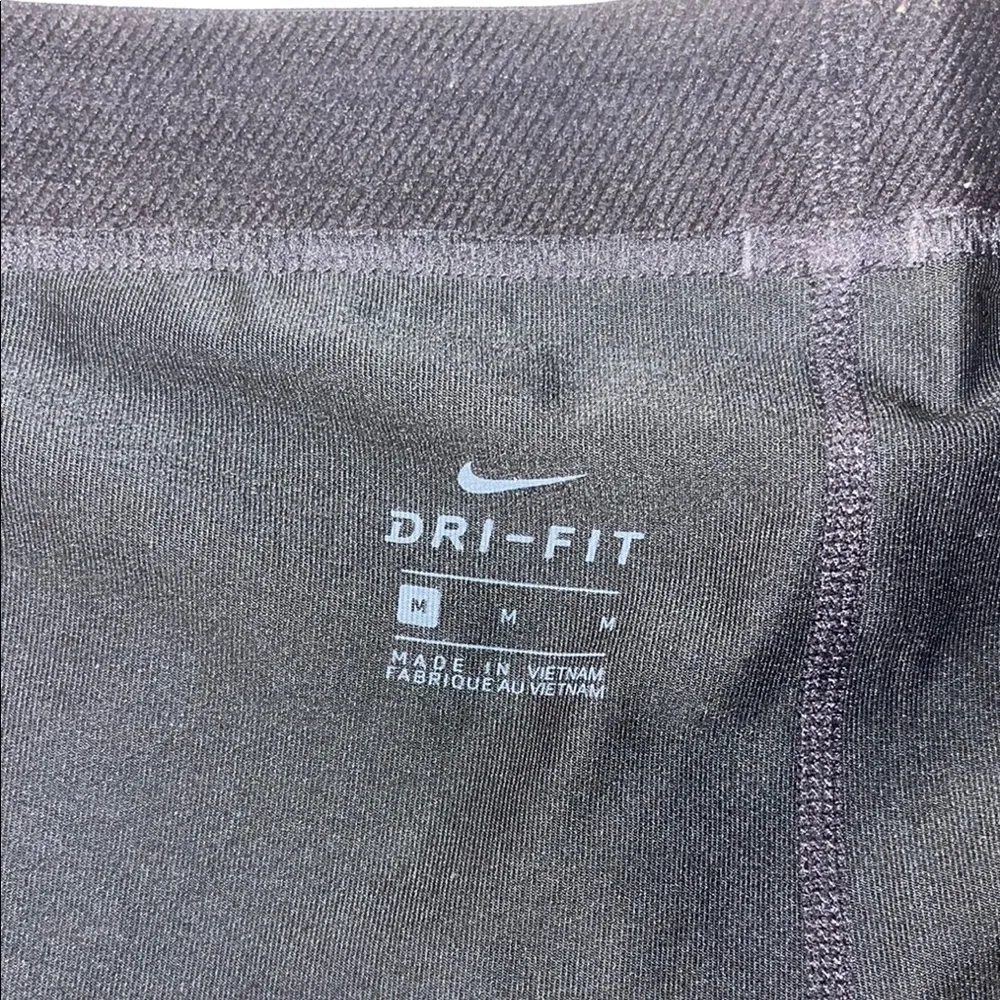 Nike Black and Silver Sparkle Shorts - Image 3