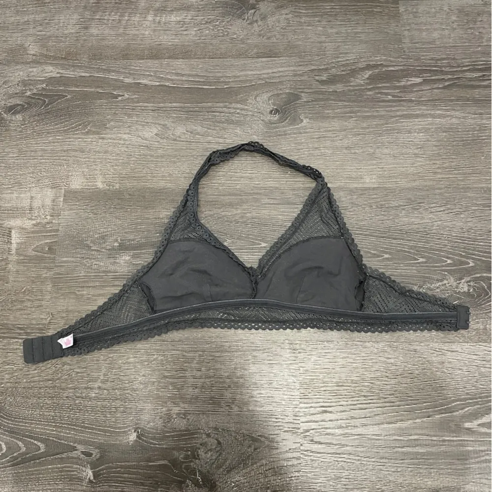 SO Grey Lace Halter Bralette - Image 3