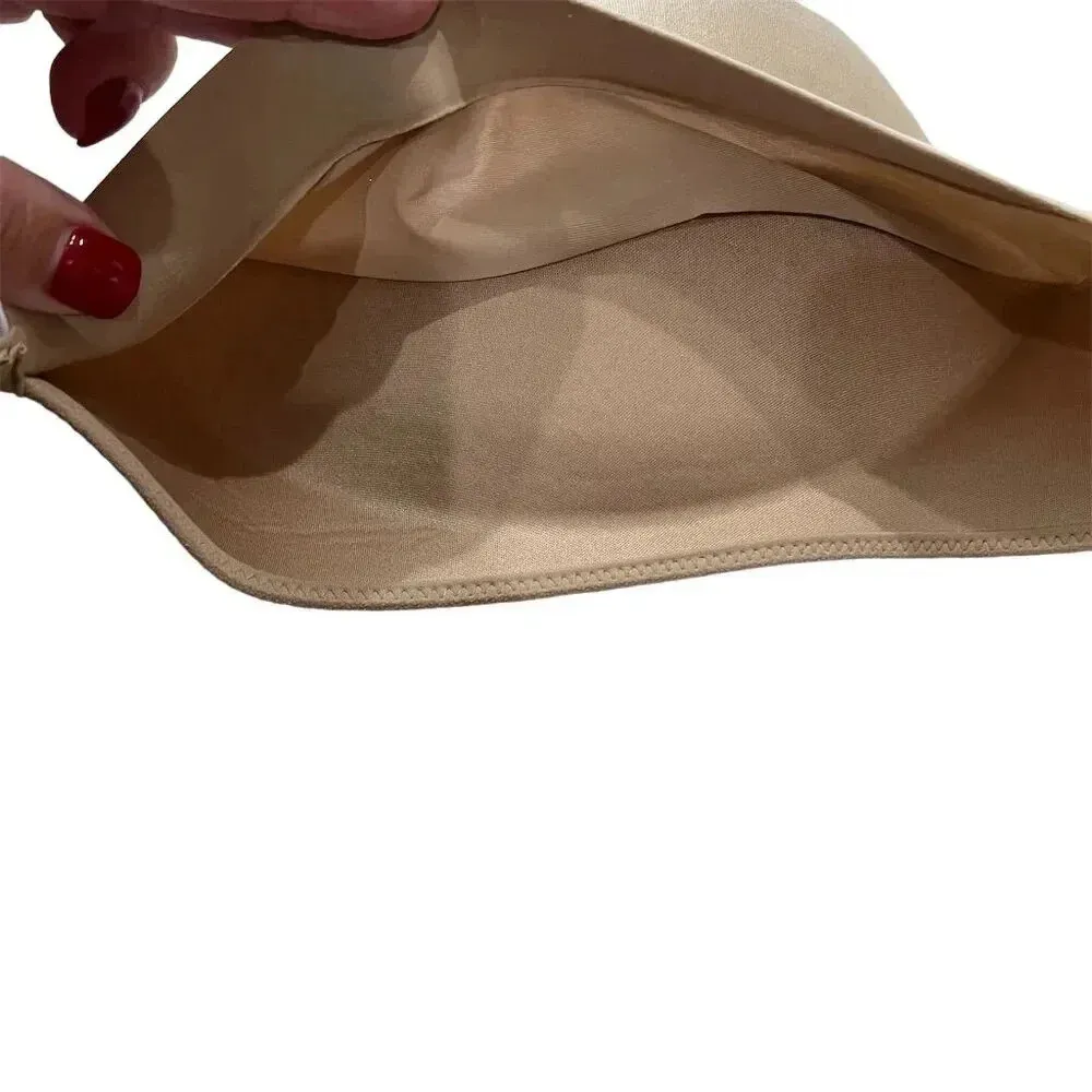 Soma Enbliss Wireless T-Shirt Bra 40DDD Beige Lightly Lined Adjustable - Image 7