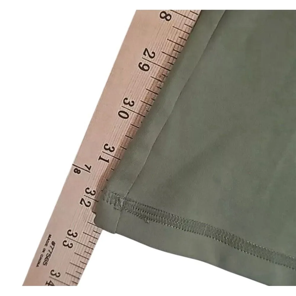 American Eagle  The Everything High-Waisted Green Flare Legging‎ Medium NWT - Image 6