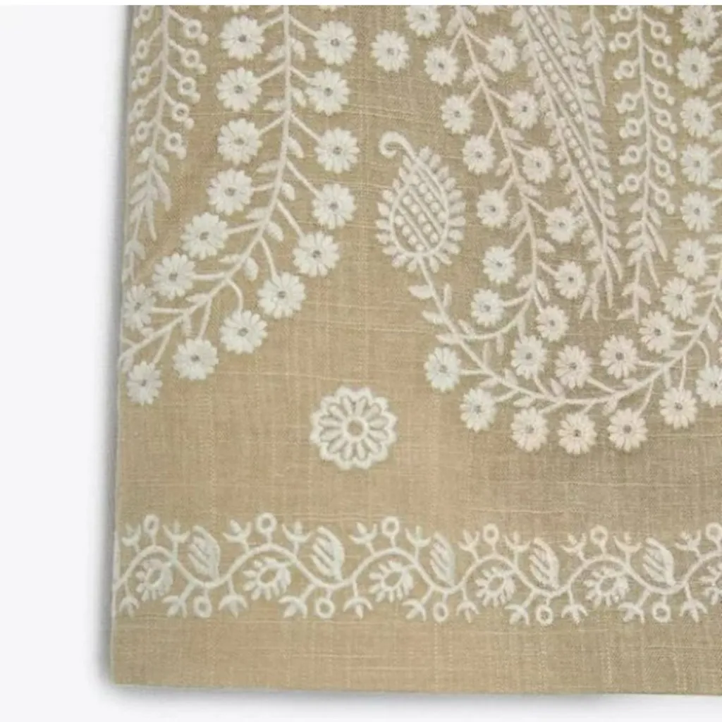 ZARA Embroidered High-waisted Shorts - Image 2