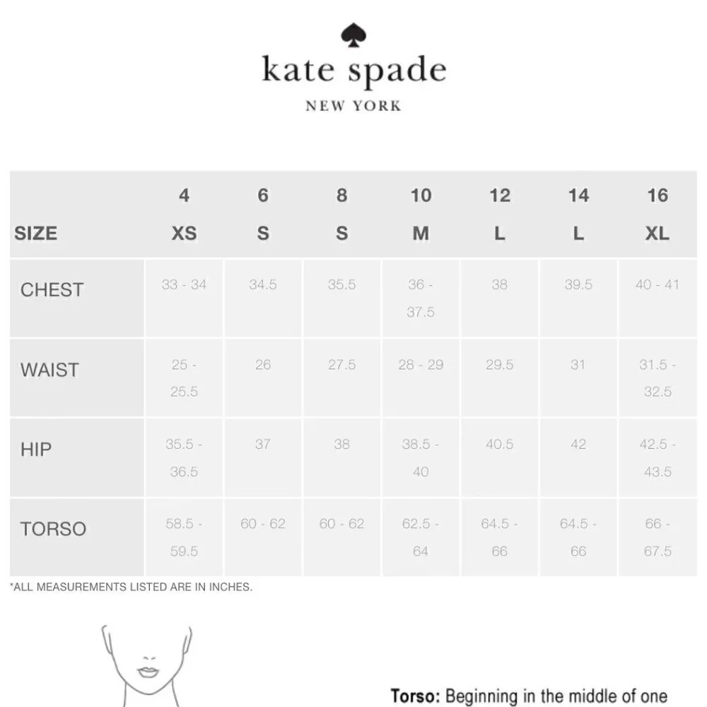 Kate‎ Spade Plunging V-Neck One Piece Swimsuit Pink Orange Small - Image 8