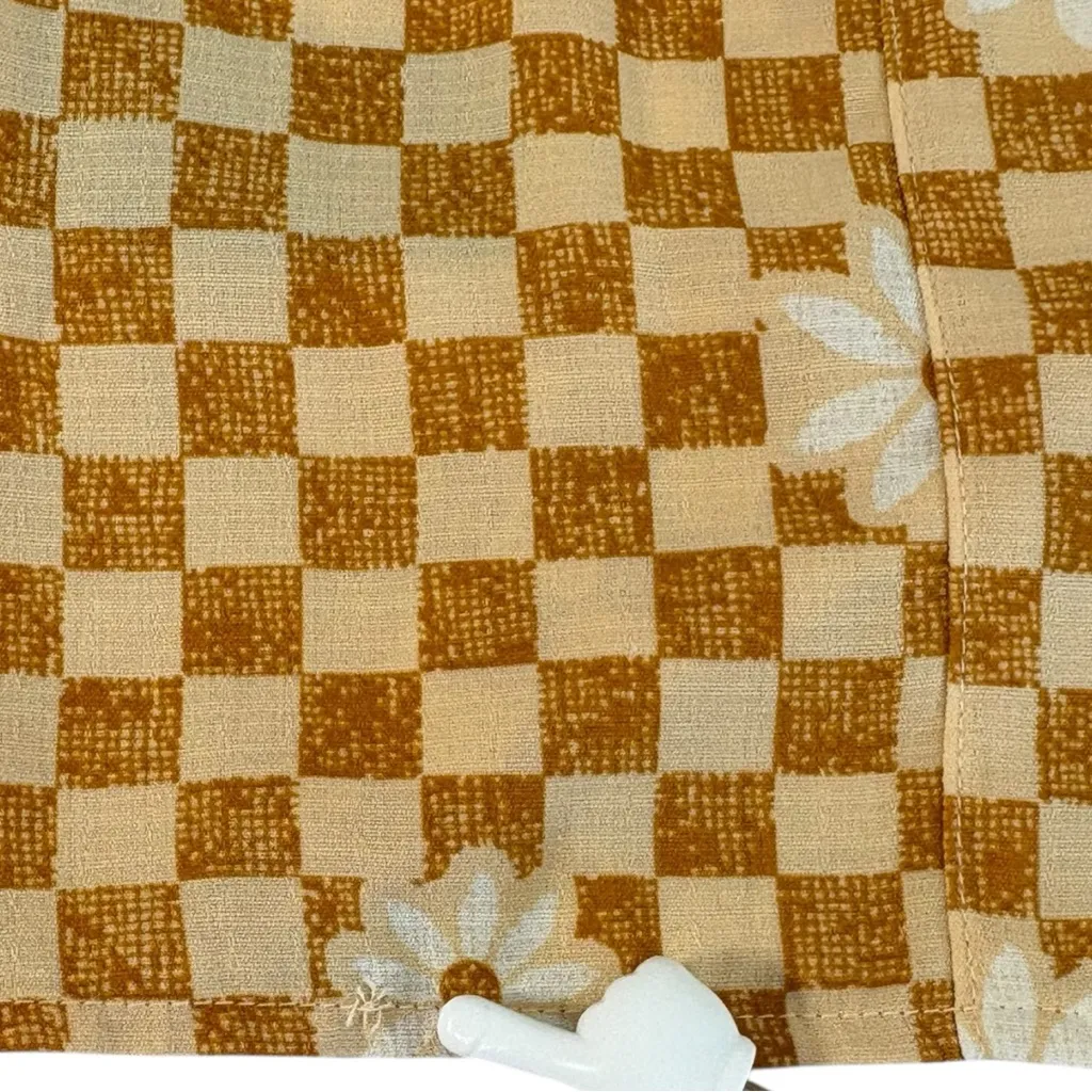 Urban Outfitters Daisy Dress Womens Small Yellow Floral Festival Y2K Cottagecore - Image 7