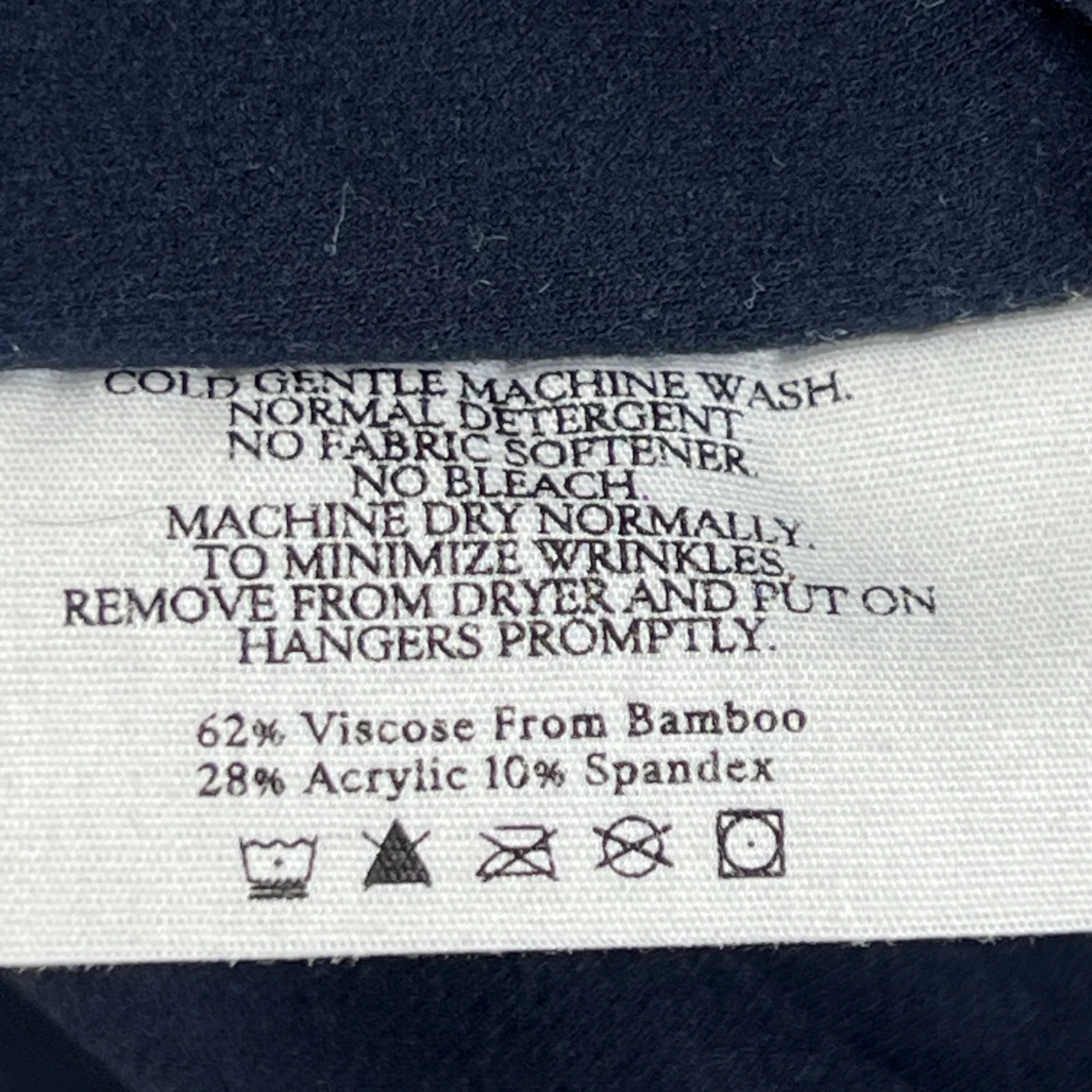 Cozy Earth Navy Blue Raglan Sleeve Crewneck Sweatshirt Top Size M Size M - Image 10