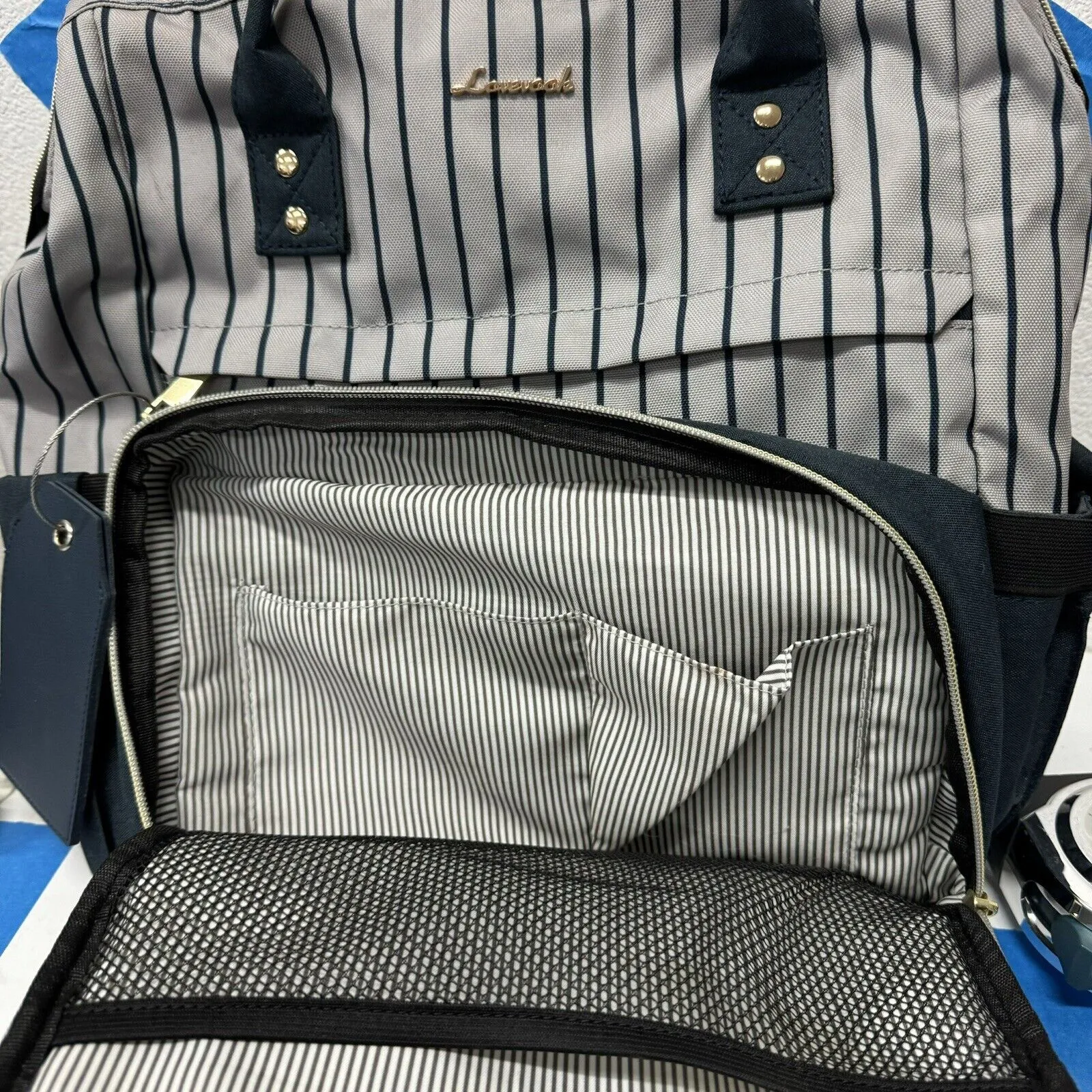 LOVEVOOK Laptop Backpack Teacher Nurse Work Business Travel Bag USB Charging‎ - Image 3