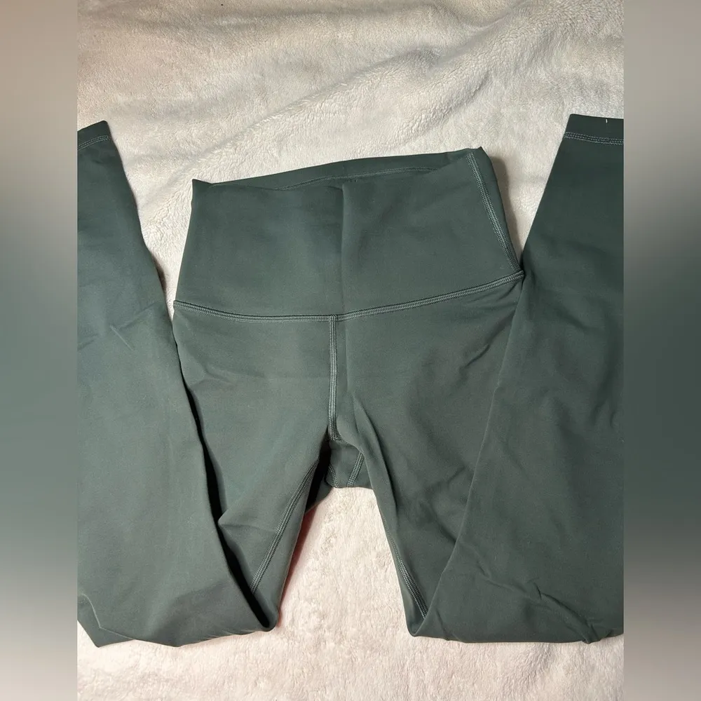 Lululemon Smoked Spruce Wunder Train Leggings - Image 2
