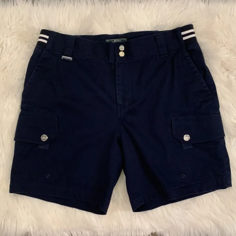 Ralph Lauren Active stretch cotton shorts navy 10 - Image 4